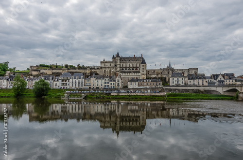 Amboise castle. Loire valley, France