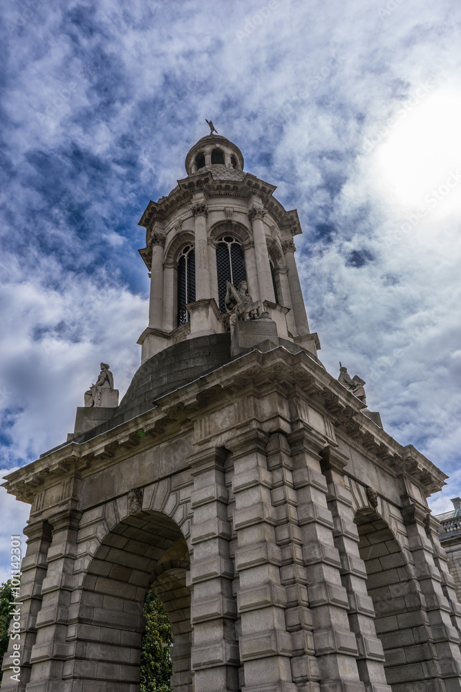 Tower of the University in Dublin, Ireland