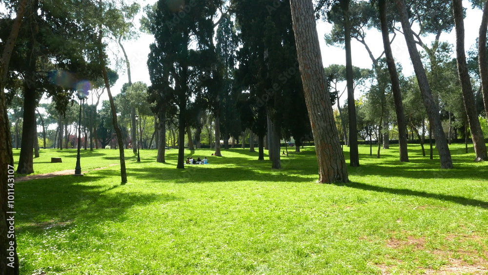 Park in Rome Park in Rome
