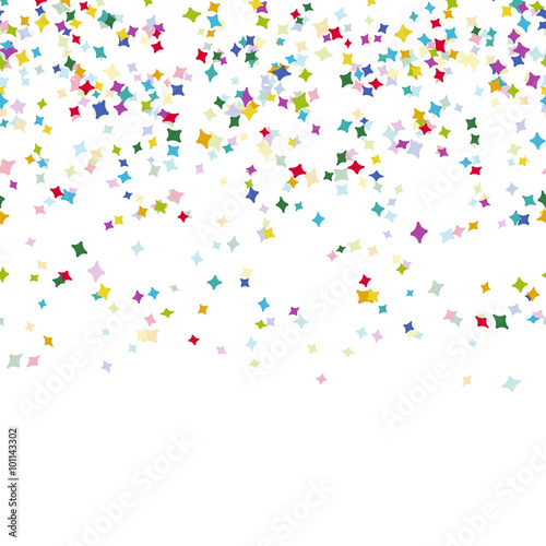 seamless confetti party background