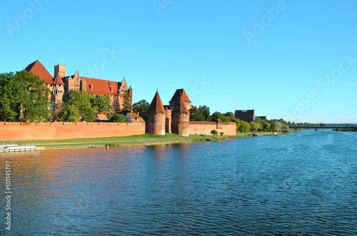 Malbork knights castle in Poland (world hritage list Unesco)