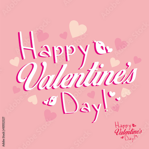 Naklejka Valentines day romantic