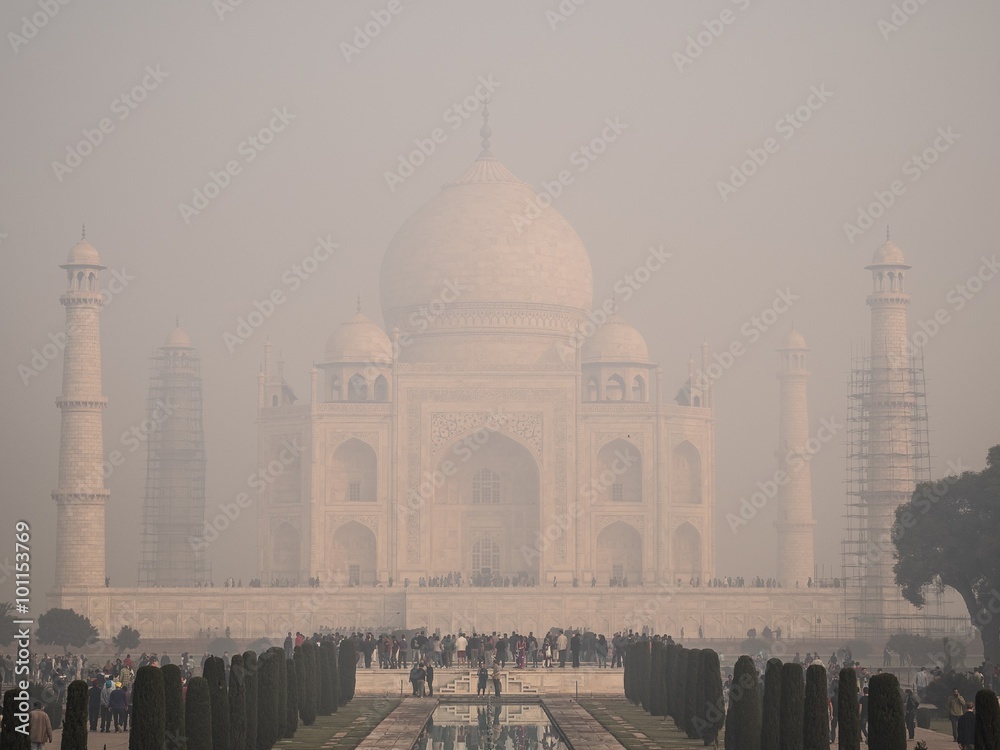 Visiting the Taj Mahal in Agra