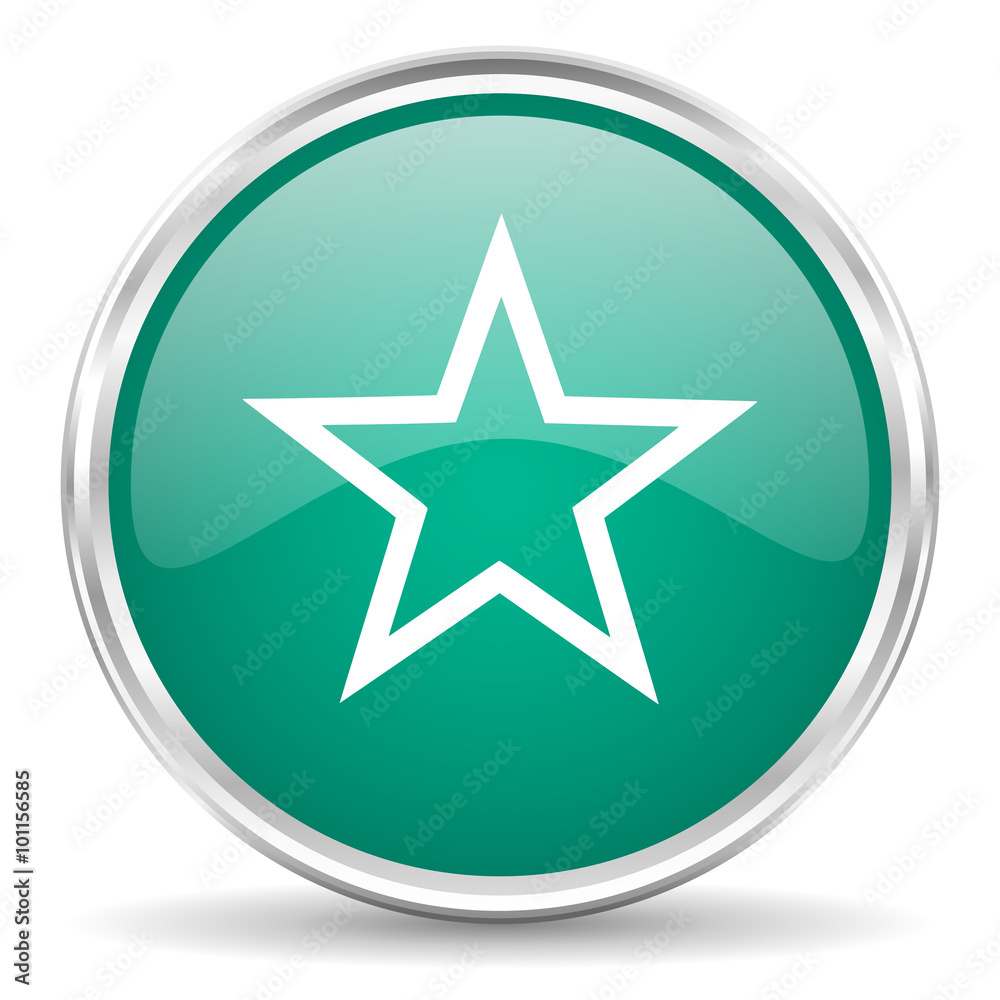 star blue glossy circle web icon star blue glossy circle web icon