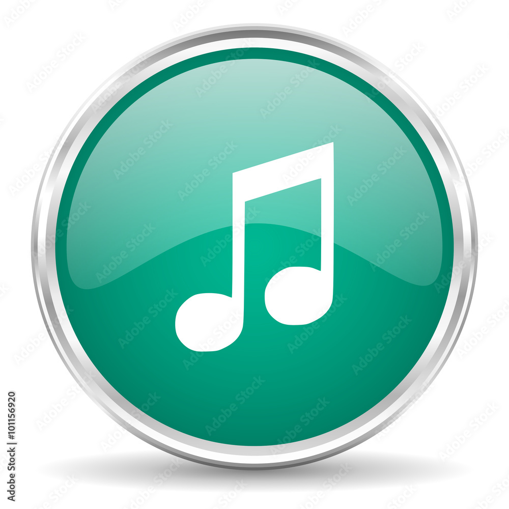 music blue glossy circle web icon music blue glossy circle web icon