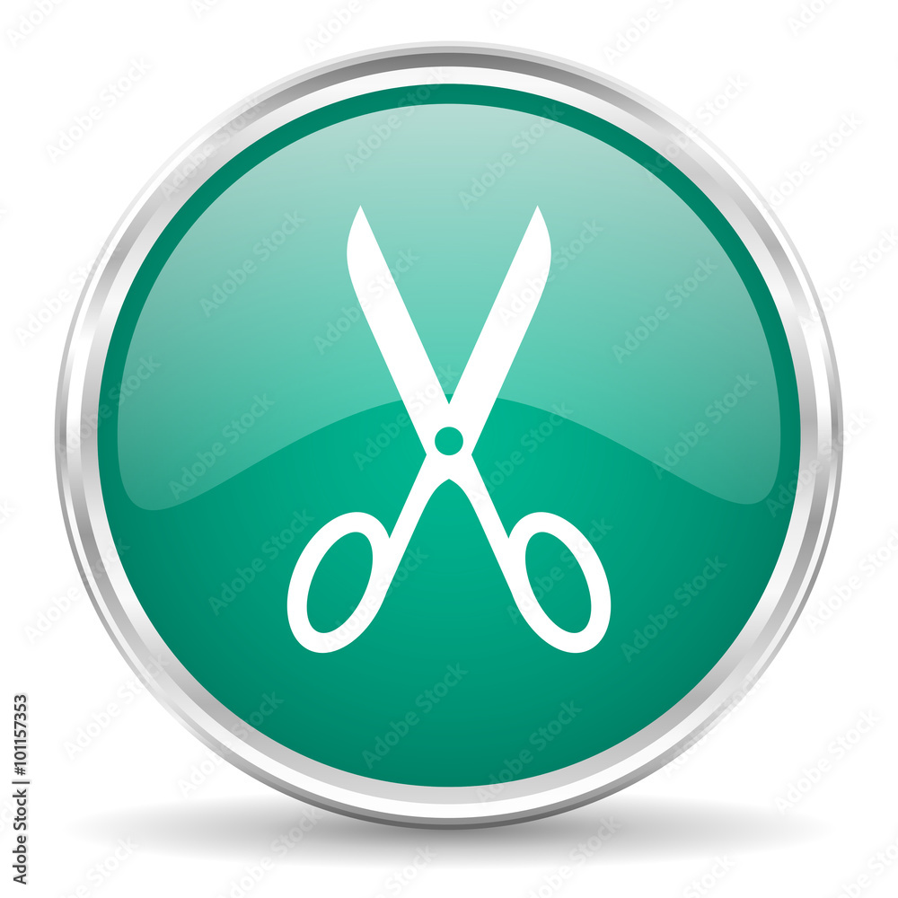 scissors blue glossy circle web icon scissors blue glossy circle web icon