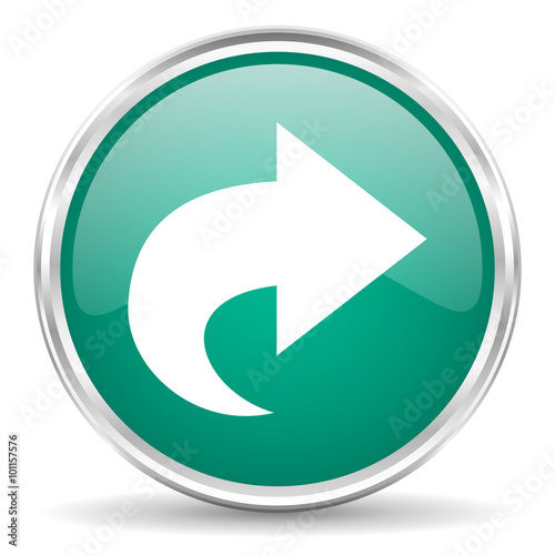 Free Download next blue glossy circle web icon - GFXLoad