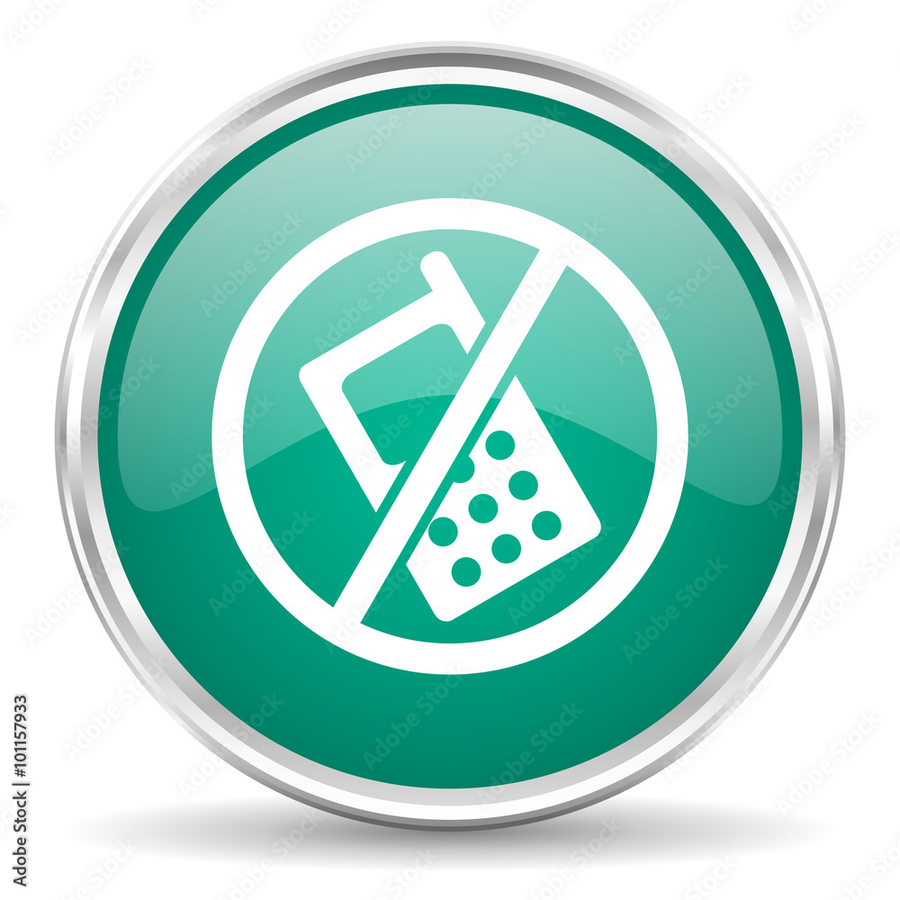 no phone blue glossy circle web icon no phone blue glossy circle web icon