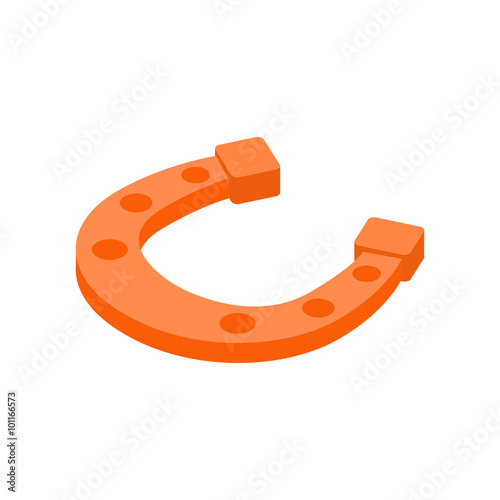 Horseshoe isometric 3d icon