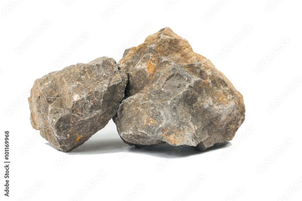 Basalt rock isolate on white
Basalt rock isolate on white