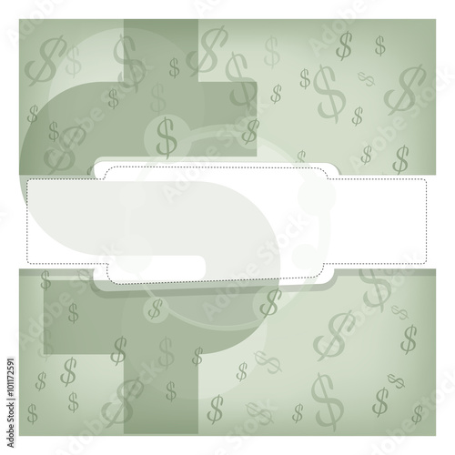 money background with the image of dollar