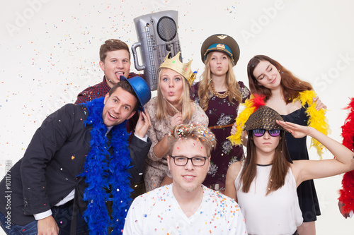 Photography Leute machen Foto vor Fotobox
