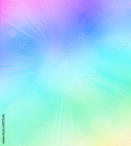 Colorful abstract background with circles of light