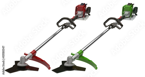 Two garden trimmer