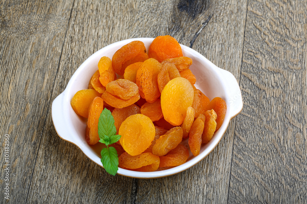 Dried apricots
