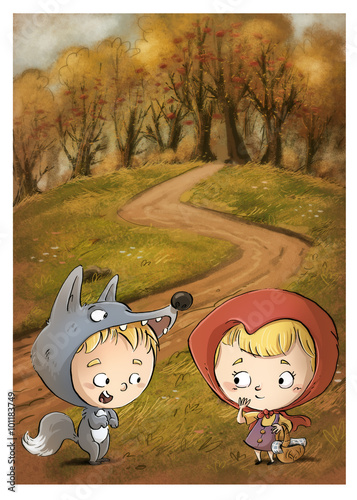 caperucita y el lobo