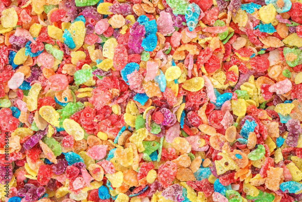 Colorful cereal background Stock Photo | Adobe Stock