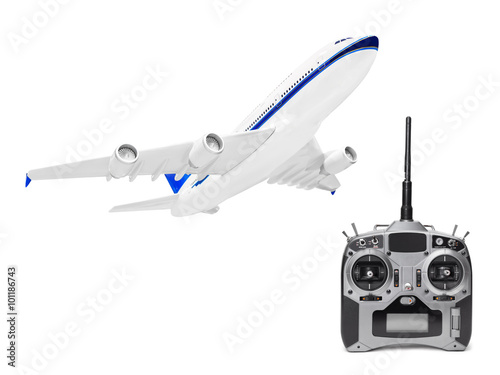 RC plane and radio remote control
