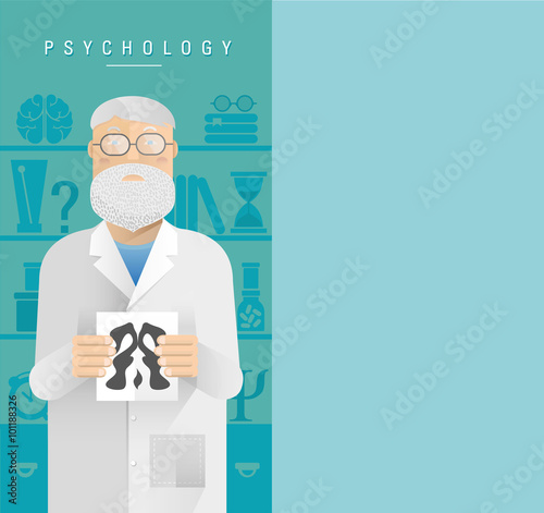 Psychologist in glasses