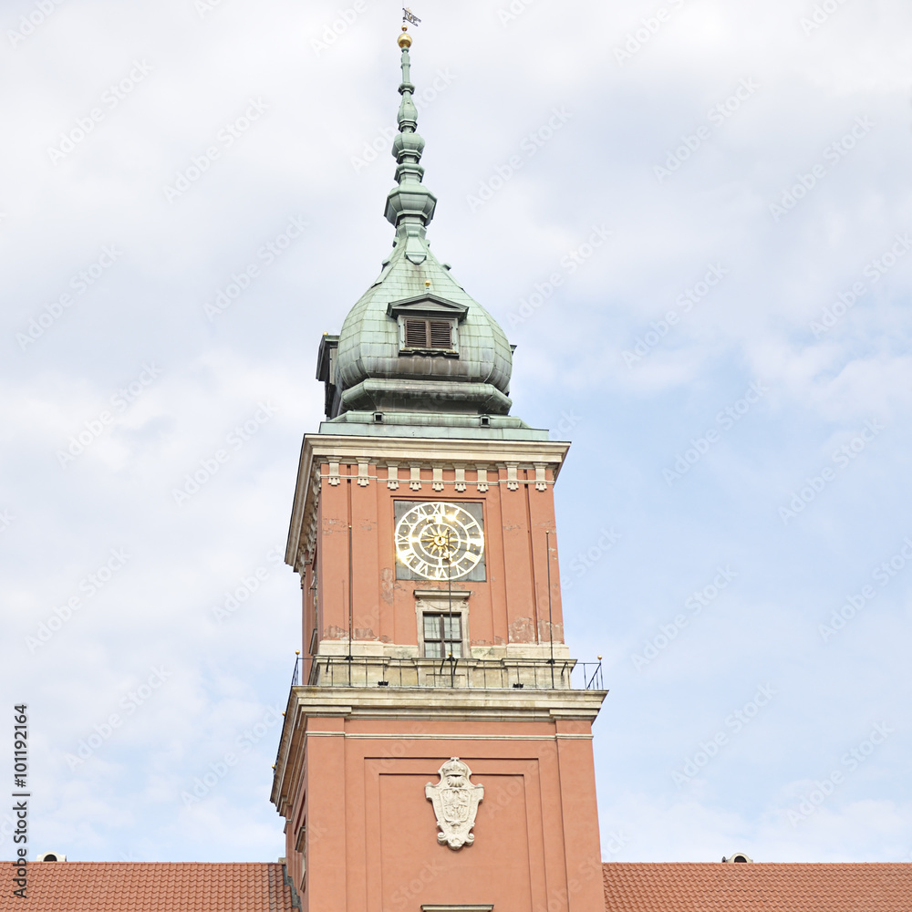 Warsaw Royal Castle is a neoclassical-baroque palace located in the old part of Warsaw (Poland)