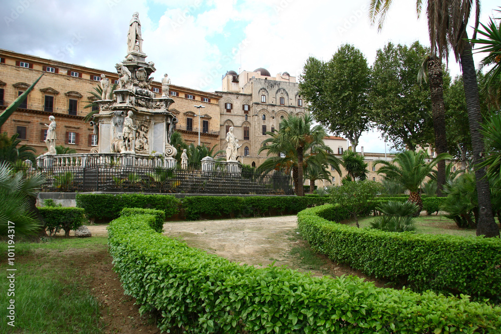 Palazzo Reale in Palermo, Sizilien, Italien