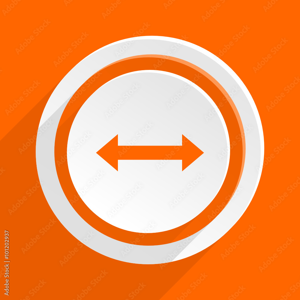 arrow orange flat vetor icon arrow orange flat vetor icon