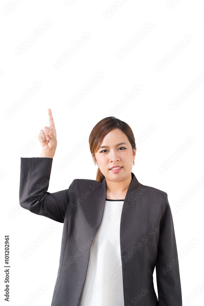 portrait of businesswoman isolated on white background portrait of businesswoman isolated on white background