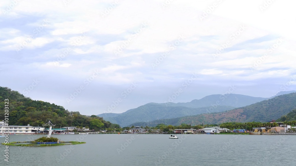 4K timelapse, beautiful Li Yu Lake at Nantou, Taiwan 4K timelapse, beautiful Li Yu Lake at Nantou, Taiwan