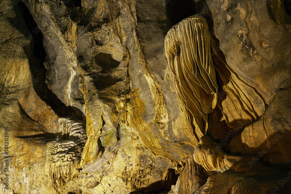 Yellow cave