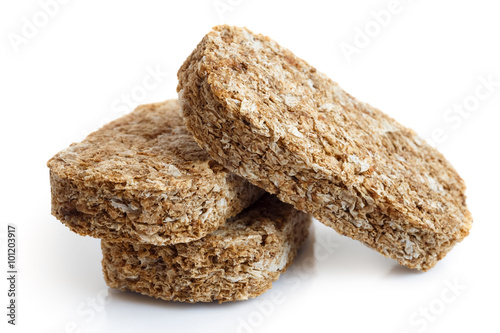 Whole wheat breakfast biscuits.