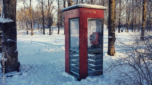 cabina telefonica rossa