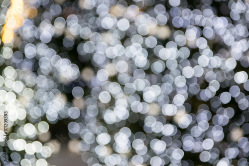 Blurred bokeh of lights background.