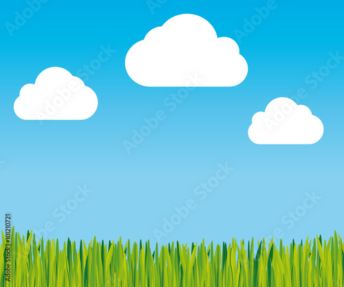 Herbe vectoriel