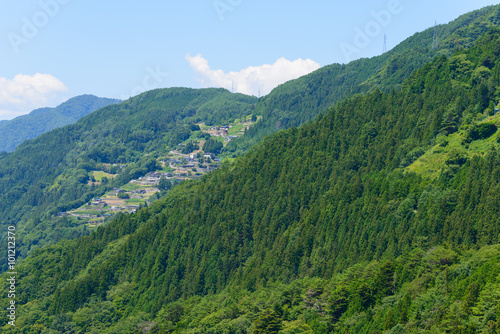 Shimoguri village in Iida, Nagano, Japan