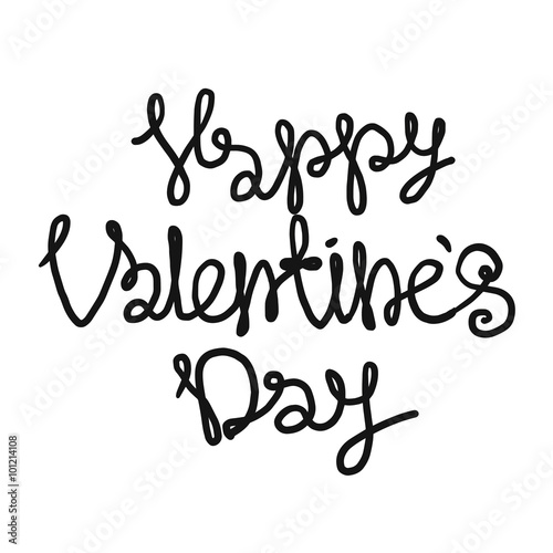 Happy Valentines Day greeting cards vector illustration