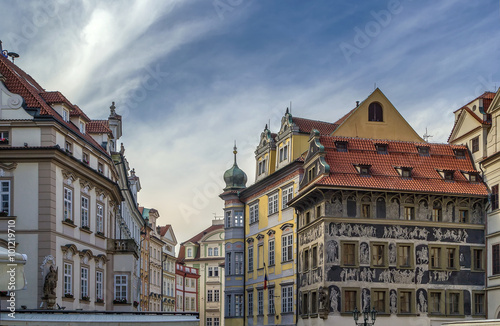 Photography square in Prague old town