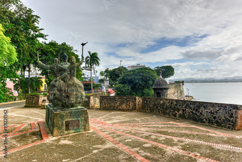Plaza de la Rogativa, Old San Juan, Puerto Rico photo