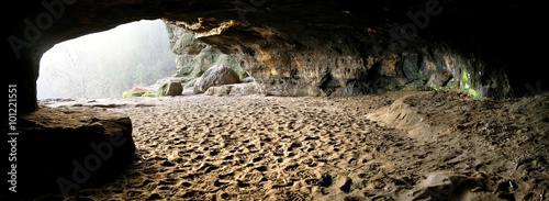 Obraz na plátně Frienstein, sandstone cave