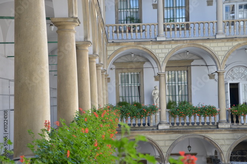 Wallpaper Mural Italian courtyard Torontodigital.ca