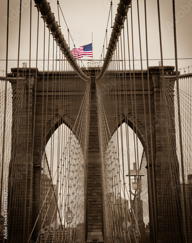 New York Brooklyn Bridge photo