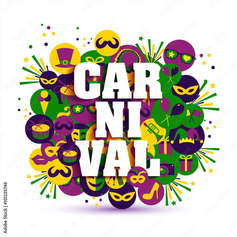 Carnival vector illustration.