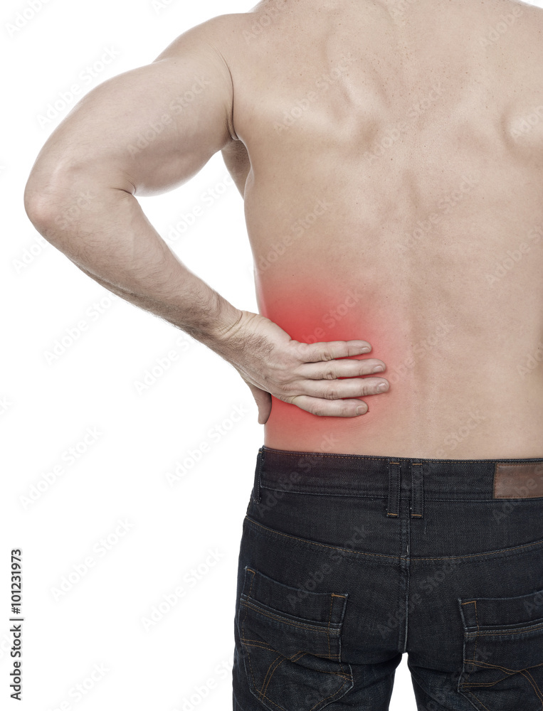Naklejka premium Backache