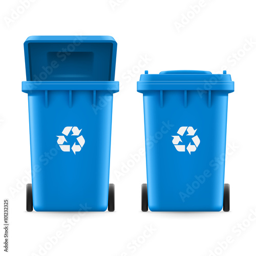 Buckets for trash