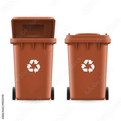 Buckets for trash