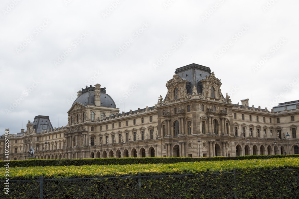 The Louvre,  the world's largest museums and a historic monument in Paris