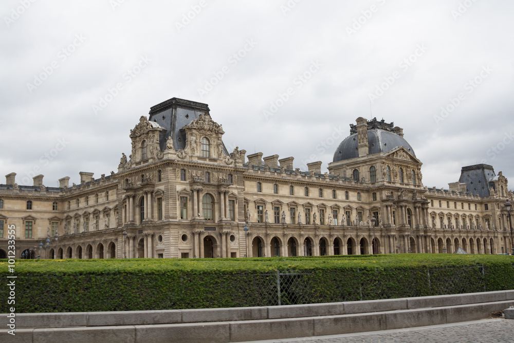 The Louvre,  the world's largest museums and a historic monument in Paris