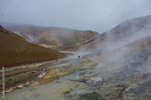 Geothermal Valley Kerlingarfjoll, Iceland