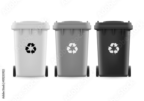Buckets for trash