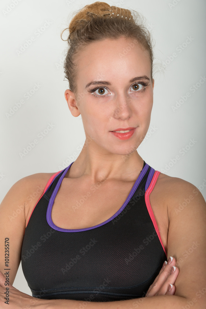 Young gymnast blonde Young gymnast blonde