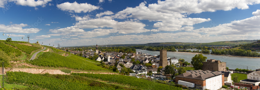 Panorama Rüdesheim am Rhein